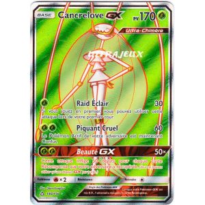 Pokémon - 140/156 - Sl5 - Soleil Et Lune - Ultra Prisme - Cancrelove Gx - Full Art - Neuf