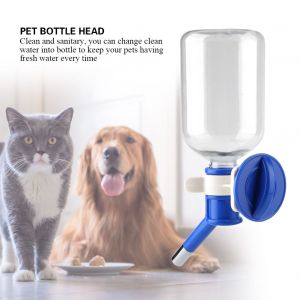 Hjlian Fontaine A Eau Portable Pour Chat Et Chien (L 500 Ml, Bleu) - Neuf