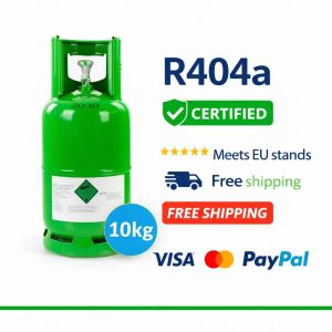 R404A r&eacute;g&eacute;n&eacute;r&eacute; 10 kg - Gaz r&eacute;frig&eacute;rant certifi&eacute; UE - Neuf