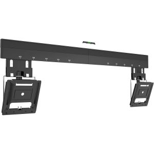 MEVRONISSHOP-Support Mural Ultra-Mince pour 37 &agrave; 80 Pouces, Support Mural pour t&eacute;l&eacute;viseurs &agrave; &eacute;cran Plat, Charge Max. 75 kg, Max. VESA 600x400 mm Compatible avec Les t&eacute;l&eacute;viseurs Samsung Frame (2021-20 - Neuf