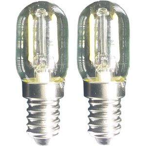 Led E14 Led Ampoule Pour R&eacute;frig&eacute;rateur 1.5w T22 Micro-Onde 240v 20w &Eacute;quivalent Lampes &Agrave; Incandescence Pour Machine &Agrave; Coudre &Agrave; Micro-Ondes Chandelier Lava Lampe De Bureau De Capot Lot De 2 - Neuf