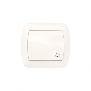 Kontakt-Simon Ad1-11 Interrupteur &Eacute;lectrique Pushbutton Switch Blanc - Neuf