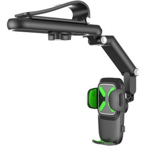 Eryi-Voiture Accessoires Pare Soleil Telephone Support Pare Soleil Accessoires Support Telephone Multifonctionnel Support(2024 Mise Niveau) Pour Tous Les Smartphones Rotatif 360 Degr&eacute;s Green - Neuf