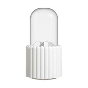 Organisateur de pinceau de maquillage, porte-pinceau de maquillage rotatif rond rotatif &agrave; 360 degr&eacute;s avec couvercle Conteneurs de bo&icirc;te de rangement de pinceau B - Neuf