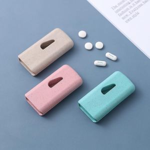 Paquet de 3 coupe-médicaments avec boîte de rangement - Neuf
