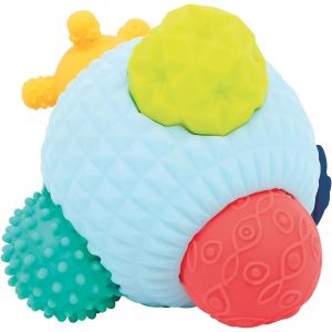 Kal-- Puzzle 3d Multi Balles Pour B&eacute;b&eacute; - 6 Balles Sensorielles, Diff&eacute;rentes Textures Et Couleurs - &Eacute;veiller B&eacute;b&eacute; Et D&eacute;velopper La Motricit&eacute; - &Agrave; Partir De 6 Mois - Neuf