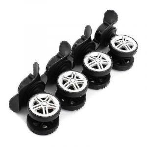 Valise De Remplacement De Valise Roues De Remplacement De Valise De Voyage Valise Valise De R&eacute;paration De Roue Gauche Et Droite Ensemble De 2 Paires - Neuf