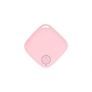 Mini Traqueur Gps Intelligent Pour Animaux De Compagnie,Alarme Anti-Perte Pour Chien Et Chat,Localisateur De Clé De - Pink-E16405 - Neuf