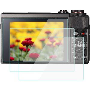 Canon Powershot G7 X Mark Ii G9 X Protection D'Écran Lcd Foils 0,33 Mm D'Épaisseur En Verre Trempé Dureté 9H Parfait Housse Pour Appareil Photo Numérique Canon Powershot G7 X Mark [SHY9292349] - Neuf