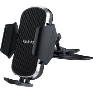 JGD-Support de t&eacute;l&eacute;phone de Voiture, Pince Universelle pour CD, Support de t&eacute;l&eacute;phone de Voiture pour iPhone, Samsung et Smartphones de 4 &agrave; 6,8 - Neuf