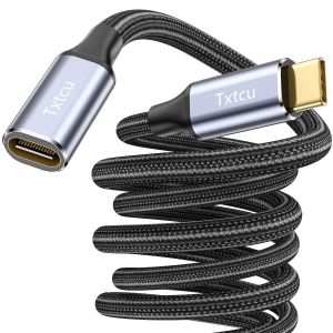 ERYI-Câble Rallonge Usb C 2M, Usb Type C 3.2 Plug To Femelle Câble D'Extension 10Gpbs / 100W Et 4K@60Hz Compatible Avec Macbook Pro/Air, Ipad Pro 2021, Xps 15, Samsung S23 / S22 / S21 / S20 Steam - Neuf
