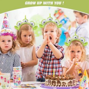 Serre-tête Alien pour cosplay Toy Story, accessoire de fête, en peluche extensible - Neuf