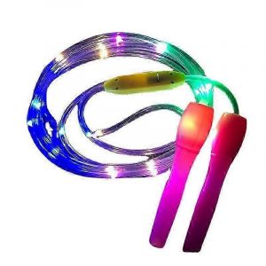 Corde À Sauter Lumineuse Corde À Sauter Led Cordes À Sauter Lumineuses Cordes À Sauter Led Colorées Cordes À Sauter De Fitness Pour Femmes Hommes Et Enfants Garder En Forme Entraînement Wor - Neuf