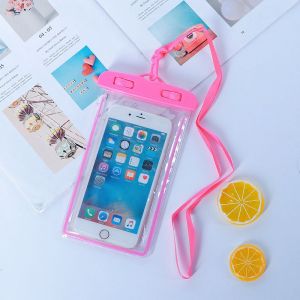 T&eacute;l&eacute;phone &Eacute;tanche Poche, 1-Pack Ipx8 Universel Fluorescent Conception Bo&icirc;tier &Eacute;tanche Dry Sac De Piscine Compatible Pour Iphone13 Pro Max/12 Pro/11 Xr,Samsung,Huawei, Etc.Jusqu'&agrave; 7 - Neuf