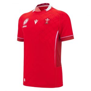 Maillot R&eacute;plique Domicile De La Coupe Du Monde De Rugby Wru - Neuf
