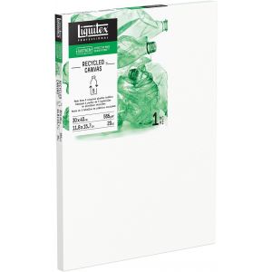 Cadre En Plastique Recyclé 100% Recyclé Toile De Qualité Supérieure 565 G/M² Fsc 3 Couches Apprêtées Pour L'huile Et Les Peintures Acryliques 30 X 40 Cm - Neuf