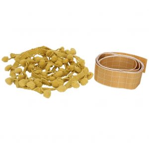 Lot De 2 Rubans Imprimes De 25 Mm Et 10 Mm Pour Emballage Cadeau, Decoration De Vetements, Accessoire De Type 5 - Neuf
