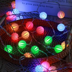 KAL-Guirlande Lumineuse Extérieure Solaire Noël Guinguette Blanc Chaud 30Led 6,5M Boule Solaire Extérieur Jardin Imperméable Lumière Décoratio Maison Chambre Jardin Terrasse Patio - Neuf