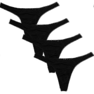 Sous-Vêtements String String Pour Hommes Stretch Fit - Paquet De 4 Couleurs Assorties - Neuf