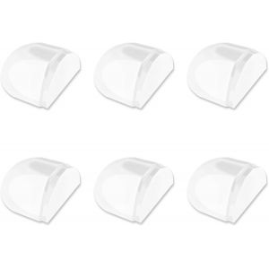 Letnerny-6 Pi&egrave;ces Butee De Porte Interieur, Stop Porte, Butoir De Porte Sol, Butee De Porte Adhesive Pour Tous Les Sols Durs, But&eacute;e De Porte Adh&eacute;sive Pour Prot&eacute;ger Mur Et Meubles - Neuf