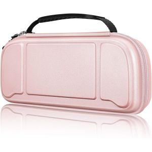 Gjfty-Etui Pour Nintendo Switch Split Pad Pro Contrôleur/Switch Modèle Oled, [Antichoc] Housse Protection De Transport Avec 30 Emplacement Pour Cartes De Jeu Et Poche Sacoche Rangement, - Neuf