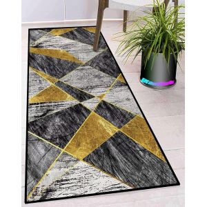 Sjzg-Paillasson Interieur 40x240cm Lavable Antiderapant Long Moderne Design Traditionnel Tapis Couloir Long Pour Magasin, Événements Et Fêtes, Cinéma, Église Blanc Gris Noir - Neuf