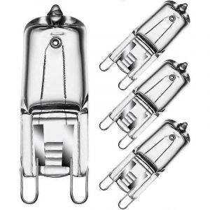 Promotion D'hiver,Ampoule De Four Halog&egrave;ne G9 G9 Four 25w 230v 300c Ampoule De Tol&eacute;rance 4 Paquet De 4 - Neuf