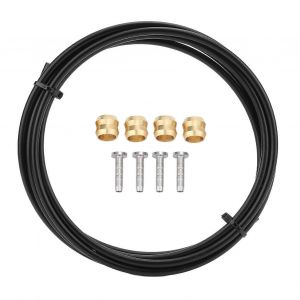 Kit De Tuyau De Frein À Disque Hydraulique De 2,5 M De Remplacement Pour Le Tuyau Hydraulique De Frein À Haute Résistance Bh90 Avec Apparence En Nylon - Neuf