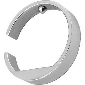 Bague D'acupression &laquo; Good Night &raquo; En Acier Inoxydable Pour Le Petit Doigt - R&eacute;glable - Taille 47, 53, 60, 67 (Diam&egrave;tre 15 Mm), 15, Acier Inoxydable - Neuf