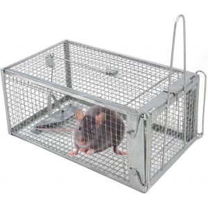 Piège À Souris, L'homme Rat Pièges De La Cage, Attraper Piège Cage Piège À Souris Rongeurs Champ De Campagnols Intérieure Et Extérieure - Neuf