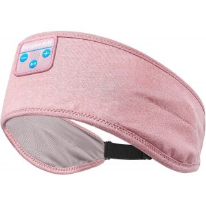 Mevronisshop-Casque De Sommeil R&eacute;glable Bluetooth &iquest; Bandeau Doux Et Confortable, Longue Dur&eacute;e De Jeu Avec Haut-Parleurs Int&eacute;gr&eacute;s, Parfait Pour Dormir, Entra&icirc;nement, Course, Yoga, Voyage, Insomnie - Neuf