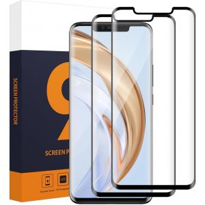 KAL-Lot De 2 Films De Protection D'Écran En Verre Blindé Pour Huawei Mate 20 Pro -Ultra Fin -9H -Incassable -Couverture Complète 3D -Étanche -Anti-Poussière -Pour Huawei Mate 20 Pro - Neuf