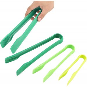 De Cuisine De Silicone De Pinces Réglé, La Nourriture De Pinces, De Servir De Pinces, De Silicone, D'un Grille-Pain Pinces, Pinces Pour Barbecue, Pain Des Pinces, Outils De Cuisson Pour Des Gâteaux Et Du Pain (Vert) - Neuf