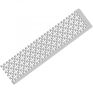 R&egrave;gle De Dessin Diamant En Acier Inoxydable Bricolage Outil Carr&eacute; Broderie - Neuf