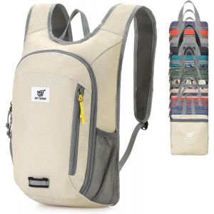 KALANKA-Sac à Dos Pliable Ultraléger 10L, Étanche Sac à dos de Voyage Sac à dos de Randonnée pour la Randonnée les Voyages en Ville Homme Femme - Neuf