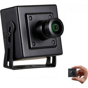 Fisheye Cam&eacute;ra IP PoE, HD 3MP Cam&eacute;ra de S&eacute;curit&eacute; Int&eacute;rieure Objectif 1,44 mm 180 Degr&eacute;s P2P CCTV Vid&eacute;o Cam H.265 (I706-4-P Noir) - Neuf