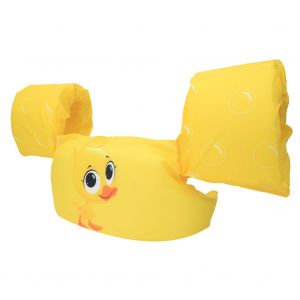 Gilet De Sauvetage Flottant Pour Enfants Avec Bras Pour Activites Aquatiques, Manchon Motif Canard - Neuf