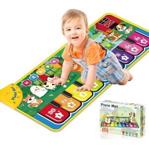 Eryi-Tapis De Danse, Tapis Musical Bébé, Piano Enfant,Jouet D'initiation Musical Pour Enfants, Jeu De Piano Simulé, D'anniversaire Pour Les Enfants - Neuf
