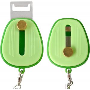 lbgwp60-Éplucheur De Pommes De Terre Portable Avec Lames Élastiques Cachées, Éplucheur Compact De Poche Pour Pommes De Terre, Carottes, Pommes, Légumes ¿ Éplucheur Facile Pour Cuisine, Voyage Et Camp - Neuf