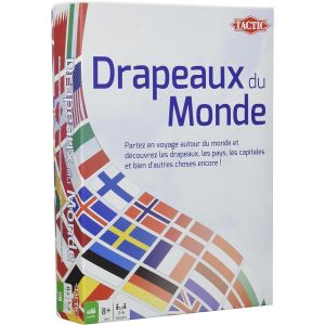 Mdy-- 02088 - Jeu Société Famille 8 Ans+ , Drapeaux Du Monde - Neuf
