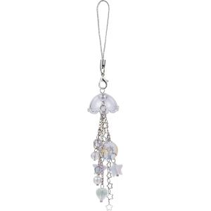 Kal-Breloques De Téléphone En Forme De Méduse Y2k - Accessoires Pour Téléphone Portable - Breloques Mignonnes - Pendentifs Pour Téléphone Portable - Pour Porte-Clés, Appareil Photo, Clair - Neuf