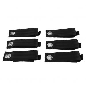 Supports de rallonge Organisateurs Sangles Cintres 6pcs pour le stockage de tuyau de piscine de jardin - Neuf