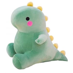 Jouet en peluche Slowdown Doll Poupée pour enfants Décoration de la maison Oreiller dinosaure mignon-vert - Neuf