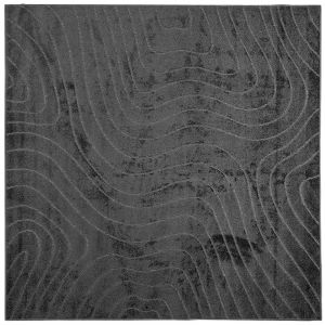 Vidaxl Tapis De Surface Carr&eacute; Anthracite 200 X 200 Cm - Neuf