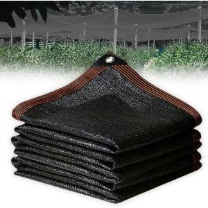 CHECARZHN--NO1-Filet D'Ombrage - 2 X 2 M - Pour Serre, Filet D'Ombrage, Filet D'Ombrage Avec ?illets - Voile D'Ombrage 90 % - Résistant Aux Uv - Voile D'Ombrage Pour Jardin, Plante Extérieure - Neuf