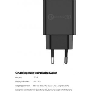 TIANYI-Chargeur Rapide avec XL 1.5M c&acirc;ble de Charge USB C Adaptateur Secteur Universel pour Samsung Galaxy A55 A54 A53 A34 A33 A24 A14 A13 5G S23 S22 S21 S20 Google Pixel 7 6 5 Xiaomi Redmi Note 12 1 - Neuf