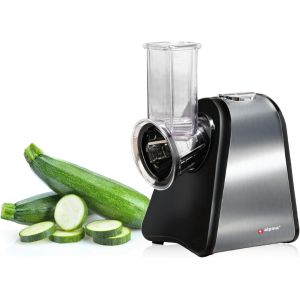 Nouvelhorizonstore-Mandoline Cuisine &Eacute;lectrique - Coupe Legumes Multifonctions - Hachoir &Eacute;lectrique En Acier Inoxydable - Mandoline Coupe-L&eacute;gumes - Coupe Legume - Hachoir &Agrave; L&eacute;gumes, Argent&eacute;. - Neuf