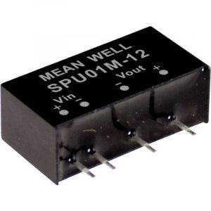 Module Convertisseur Cc/cc Mean Well Spu01l-12 Nbr. De Sorties: 1 X 84 Ma 1 W 1 Pc(s) Q128782 - Neuf