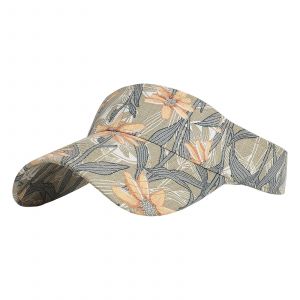 Pare-Soleil Casquettes Impression Plage Extérieure Protection Uv Chapeau De Sport Vide Haut Femmes Kaki - Neuf