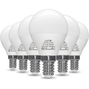 Kaleidoscope-Ampoule Led E14 G45 Blanc Froid 6500k, 5w Équivalent 40w, G45 Type Globe Ampoules Avec Petit Culot À Vis, 480lm, Économie D'énergie À Angle De Faisceau 220°, Non Dimmable, Lot D[Q1434] - Neuf